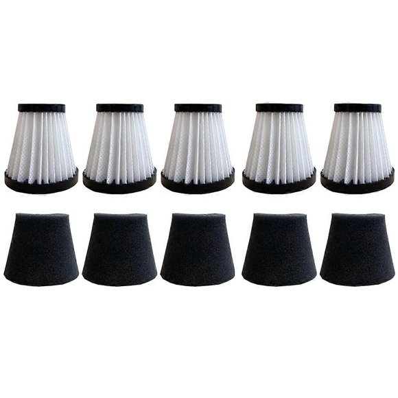 5 Pack Replacement Filter Compatible for Dirt Devil Scorpion Handheld Vacuum Cleaner Style F117,Comp