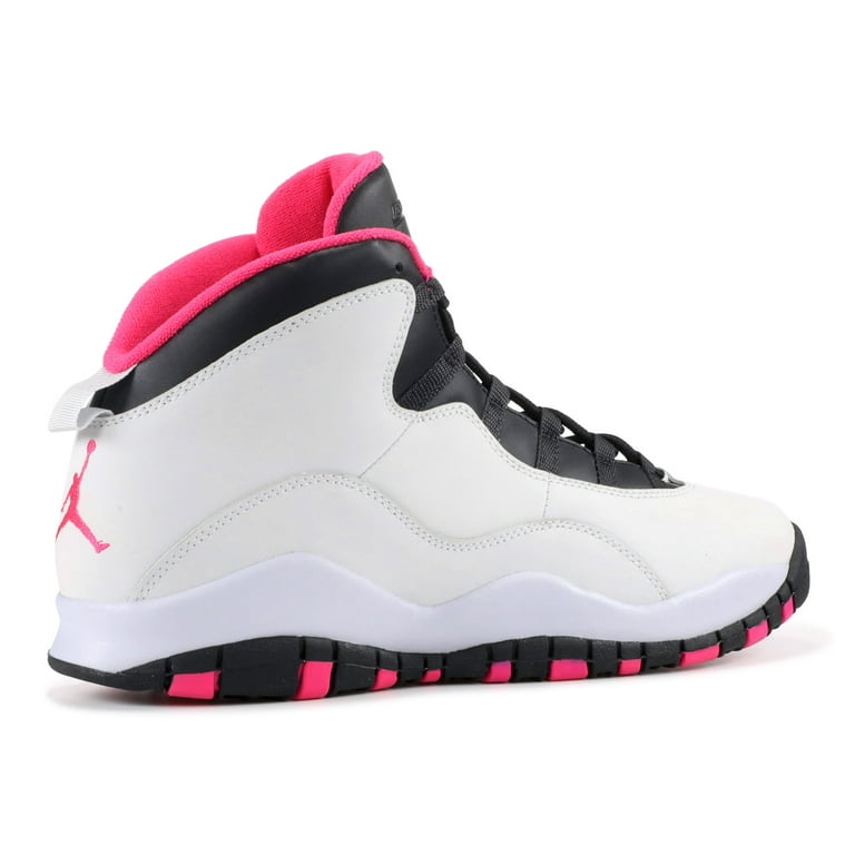 GIRLS AIR JORDAN 10 RETRO GS VIVID PINK 487211 008