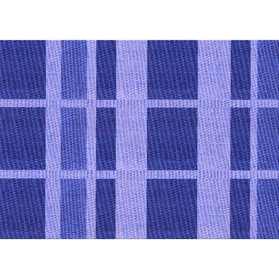 Ahgly Company Indoor Rectangle Patterned Purple Mimosa Purple Area Rugs, 6' x 9'