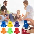 thumbnail image 6 of Easy Can Opener 12 Pack | Multi-Color Plastic Can Cover Beverage Protector | Reusable Easy Open Tool for Soda Beer Cans | Fits 6oz 8oz 12oz 16oz Standard Cans | Portable Dishwasher Safe Accessories, 6 of 9