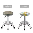 thumbnail image 5 of Kll Ducks And Anchors Round Bar Chair Cushion Cover 12 Inch,Bar Stool Protector With Elastic, Soft Washable, 5 of 7