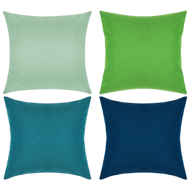 Fundas de almohada impermeables Yeabwps 45 x 45 cm (paquete de 4)