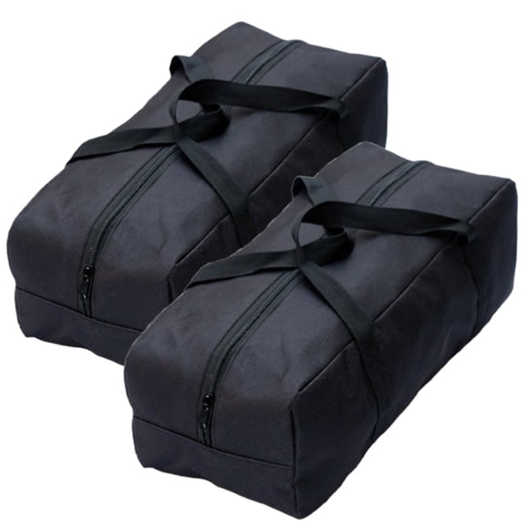 Bxaolu Oversized Duffle Bag - 24“ Extra Large Heavy Duty Water Resistant Travel Bag for Camping Moving Storage (Black, 2Pack)