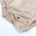 thumbnail image 5 of Emy Dola Infant Baby Boy Girls Oversized Romper Bubble Long Sleeve Sweathirt Onesie Newborn Coming Home Outfit Neutral Clothes, 5 of 8