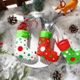thumbnail image 3 of 24pcs Mini Christmas Stockings 6 Inches Xmas Red and Green Dot Mini Gift Stockings Small Fireplace Hanging Stockings Holiday Decorations Xmas Present Socking for Christmas Tree Fireplace, 3 of 6