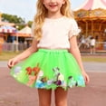 thumbnail image 2 of WMQPNNS Tutu for Girls Skirts, Multi-Layered Colorful Flower Tutu Dance Skirts for Toddler Girls Birthday Party Favors for Age 6-8 Years, Light Green, 2 of 5