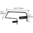 thumbnail image 6 of KFFKFF Spa and Hot Tub Cover Lift, Adjustable Dimensions from 31.5" - 41.3" in Height and 69" - 100.5" in Width, Can be Mounted on Either Side, Compatible with a Range of Rectangular Bathtub, Spa, 6 of 9