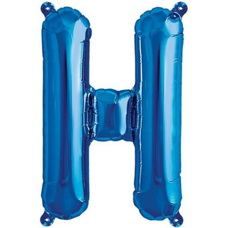 Loftus International KV-00538 16 in. Letter H Blue Balloon