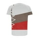 thumbnail image 4 of Camiseta de Manga Corta de las Mujeres de Cuello Redondo de Impresión Casual Top de las Señoras, Poliéster Ligero para el Hogar Diario Y Cómodo, 4 of 9