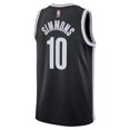 thumbnail image 3 of Nike Ben Simmons Black Brooklyn Nets 2021/22 Swingman Jersey - Icon Edition, 3 of 3