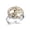 Multi 2, variant on Forest Tiger Painting Stainless Steel Rings for Women, Open Adjustable Ring Promise Ring Jewelry Gifts