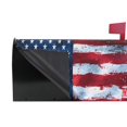 thumbnail image 4 of Ryvnso Mailbox Cover Magnetic American Flag Retro Mailbox Wrap Large Size 25.5x21 Inch, 4 of 8