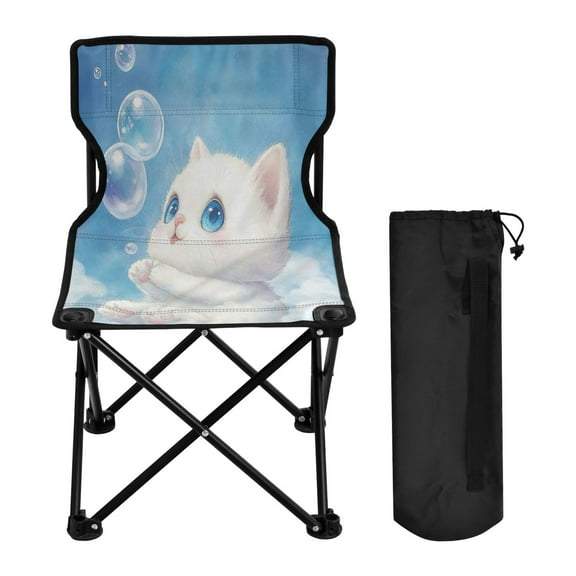 BZSMCE Camping Chairs Modern Playful Dreamer Pattern Folding chair