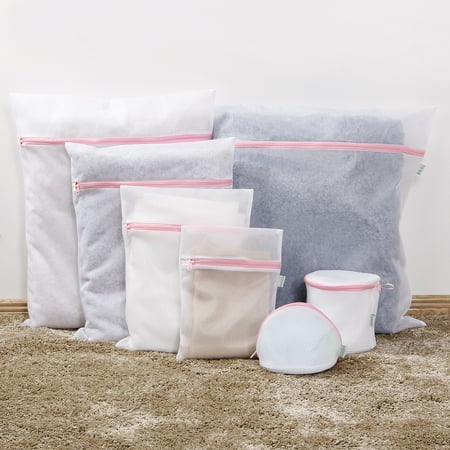 Lifewit Mesh Laundry Bag Travel Durable Delicates Wash Set Of 7