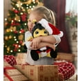 thumbnail image 5 of DolliBu Santa Sitting Bee Stuffed Animal Plush Toy - Super Soft Wild Animal Dress Up with Red Santa Claus Outfit, Cute Wildlife Gift, Holiday Christmas Gift - 6 Inches, 5 of 6