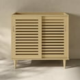 thumbnail image 3 of Delice 36" Freestanding Bathroom Vanity Cabinet without Top in Natural Oak, 3 of 6
