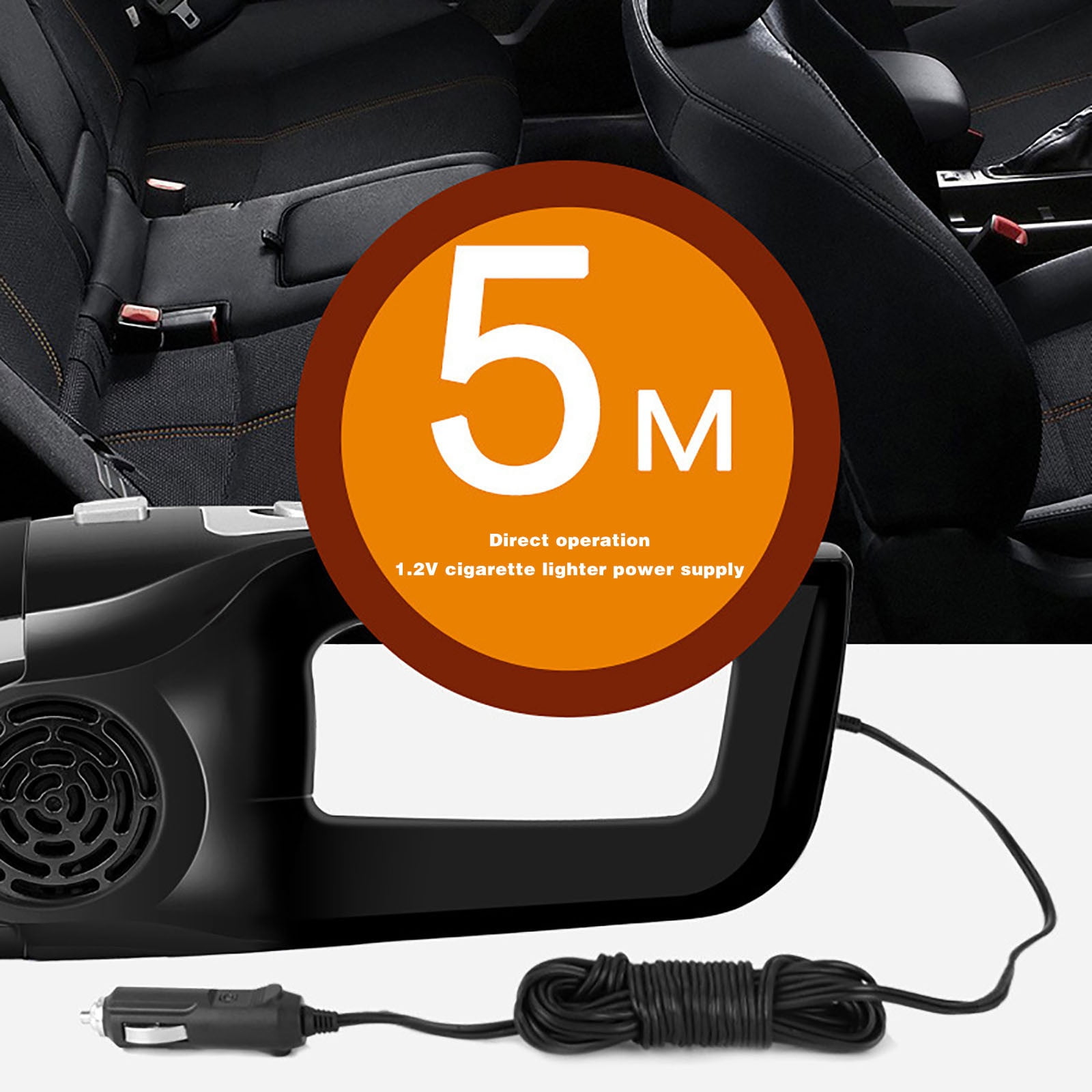 Uiz Merueh handheld Car Vacuum Cordless Handheld Vacuum Cleaner Rechargeable Lightweight Perfect for Pet Hair, Cars, Home, Stairs