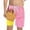 0-Pink382, variant on Lullu Boys Compression Liner Swim Trunks Ice-Cream Print Quick-Dry Swim Shorts, Sizes 2-3