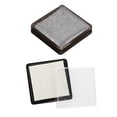 thumbnail image 2 of 2 Pcs Ink Pad Stamp Pad for Wedding Letter Document , White & Silver, 2 of 7