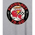 thumbnail image 3 of Hot Stuff - Piping Hot To Go - Women's Oversized Graphic T-Shirt, 3 of 5