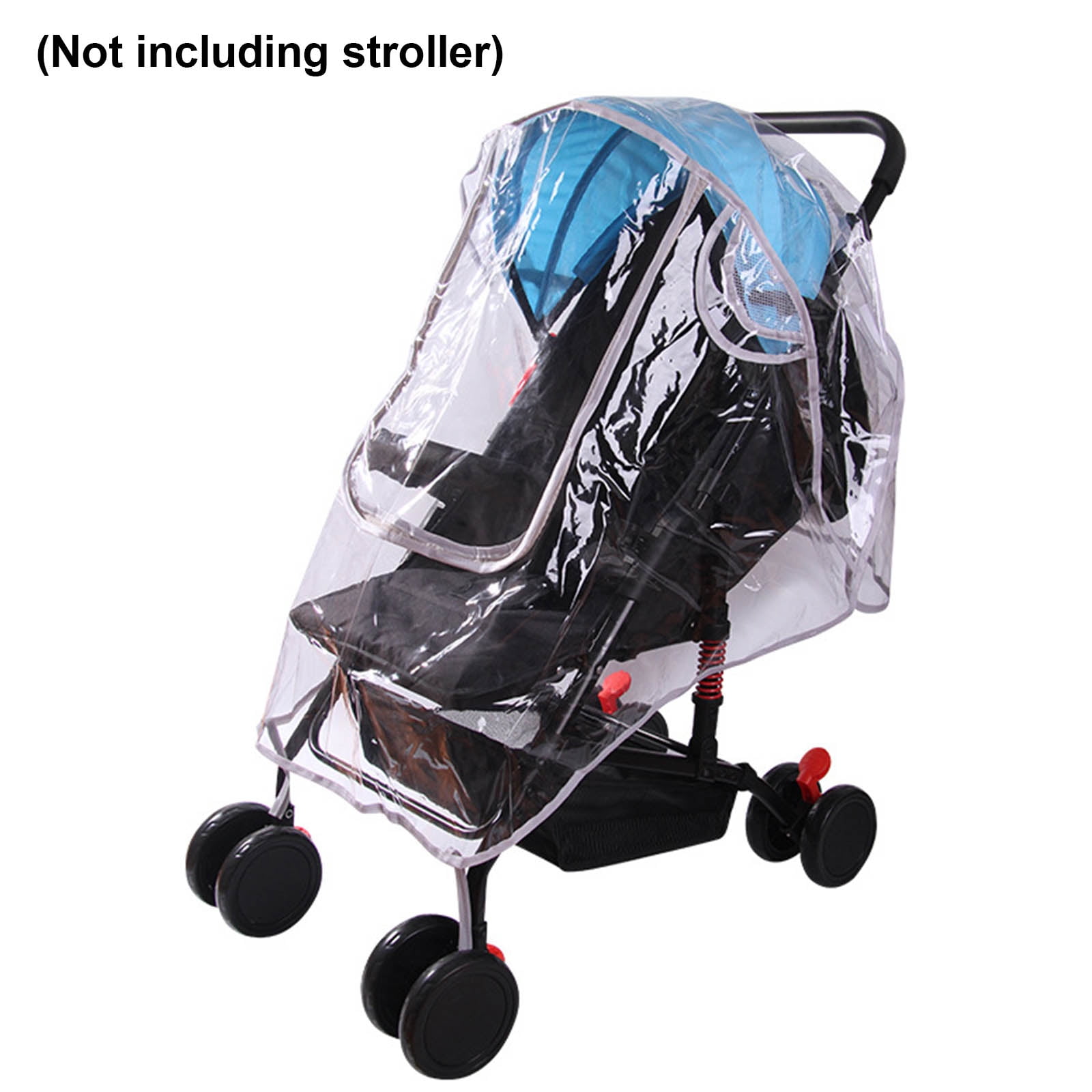 Graco Universal Baby Stroller Plastic Rain Cover & Weather Shield,  Lightweight Waterproof Weathershield, Clear Vinyl Infant Car Seat Carriage