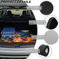 thumbnail image 6 of COEQINE Universal Car Boot Mat All Weather Cargo Liner Floor Mat with Non-Slip Backing Pet Cargo Mat Halloween Decor for Most Car Models, Yorkshire Terrier Witch Pumpkin, 6 of 7