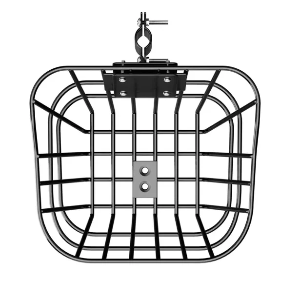 Electric Scooter Front Basket with Fixed Bracket for Kids and Adults