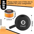 thumbnail image 3 of 2 Pcs Air Compressor- with 6 Pcs Air Compressor Intake Filter, 3 of 6