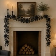 thumbnail image 5 of Fall Decor-Fall Decorations for Home-88.98in Plum Cimicifuga Seeded Garland - Artificial Leaf Garland Centerpieces for Tables Mantle -Autumn Thanksgiving Halloween Decoration for Indoor Wedding Room, 5 of 8