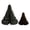 Dark Gray 1 Set, variant on hiryomu 2Pcs Paper Christmas Tree Decoration 3D Honeycomb Trees Table Centerpiece Holiday Home Decor for Parties Supplies