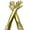 Gold, variant on Pole Dance Gloves Long Punk Gloves Performance Gloves Leather Gloves