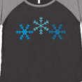 thumbnail image 4 of Inktastic Snowflakes Winter Christmas Gift Women's Plus Size T-Shirt, 4 of 5