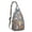 Grey-5, variant on 4-Pockets Cross Body Bags for Woman Men,Cute Sea Life Sling Bag Chest Bag with Adjustable Strap Women's Crossbody Bags for Outdoors Hiking Traveling
