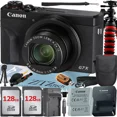 thumbnail image 1 of Canon PowerShot G7 X Mark III Digital Camera (Black) with 2 Pieces 128GB Memory Card + Case + Tripod + ZeeTech Professional Bundle, 1 of 5