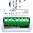 thumbnail image 3 of Mini 4 Channel DMX Decoder,RGBW DMX Decoder,16A RGB RGBW LED Strip Controller DMX 512 Decoder for LED Strip Module Dimmer Driver LED Decoder Controller DC9-24V, 3 of 5