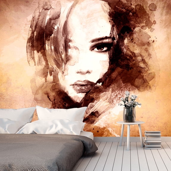 Abstract Wallpaper Wall Mural - Dream Girl