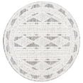 thumbnail image 2 of SAFAVIEH Chapel Maiara Diamond Area Rug, Black/Ivory, 6'7" x 6'7" Round, 2 of 8