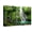 Canvas, variant on Art.com Jungle Waterfall Cascade in Tropical Rainforest with Rock and Turquoise Blue Pond. its Name Banyuma Stretched Canvas Print Wall Art, 18" x 12"