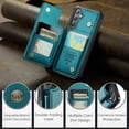 thumbnail image 6 of For Samsung Galaxy S26 Case with Card Holder, Wallet Case for Women Men with RFID Blocking, Durable Leather Kickstand Magnetic Clasp Shockproof Phone Case, 6 of 11