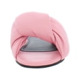 thumbnail image 2 of MARC FISHER Womens Pink Knotted Upper Padded Olgalia Round Toe Slip On Leather Slide Sandals Shoes 5.5 M, 2 of 3