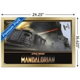 thumbnail image 3 of Star Wars: The Mandalorian Season 2 - TIE Fighter Battle Wall Poster, 14.725" x 22.375", Framed, 3 of 5