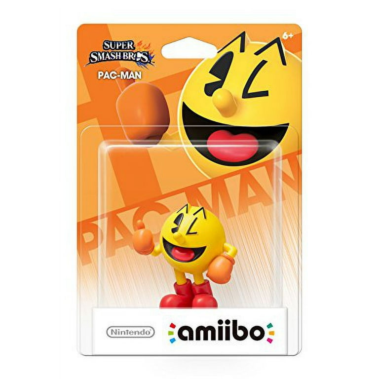 amiibo パックマン Pac-Man amiibo (Super Smash Bros Series) - Walmart.com