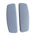 thumbnail image 3 of 2 piezas de silla de oficina almohadillas de reposapiés de reposapiés de de soporte suave reemplazos universales resistentes a los rasguños, 3 of 8