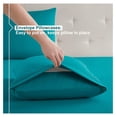 thumbnail image 6 of KriKac Queen Sheet Set - 4 Piece Bed Sheets for Queen Size Bed, Double Brushed Queen Size Sheets, Hotel Luxury Teal Sheets, Extra Soft Bedding Sheets & Pillowcases, 6 of 9