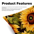 thumbnail image 2 of Sunflower seamless printing Throw Pillow Covers Set of 2 for Chair Pillow Covers for Various Occasions - 16x16, 18x18, 20x20 Inches - Decorative Pillows Covers with Unique Patterns, 2 of 6