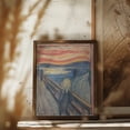 thumbnail image 6 of Skriet - The Scream Framed Art Modern Wall Decor, 6 of 15