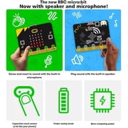 micro:bit v2 Club Kit - Includes 10 micro:bit Boards, 10 MicroUSB Cables, 10 Battery Holders, and 20 AAA Batteries
