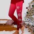 thumbnail image 1 of WILLBEST Leggings con Estampado Navideño para Mujer, Pantalones de Yoga de Cintura Alta, Deportivos, Elásticos, Cómodos, Suaves Y Transpirables. Chica, 1 of 3