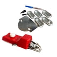 thumbnail image 4 of Prensatelas para ojales, prensatelas de tipo antiguo, suministros para máquinas de coser, arrancadores portátiles reutilizables, fácil instalación a Macarena Prensatelas para ojales, 4 of 8
