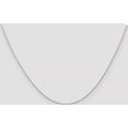 thumbnail image 2 of 10K White Gold .7mm Carded Cable Rope Chain (18 X 0.7) Made In United States 10k7rw-18, 2 of 5